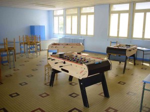 Stage escrime épée - salle baby-foot