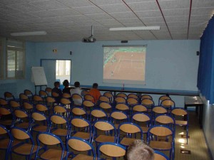 Stage escrime épée - Salle vidéo