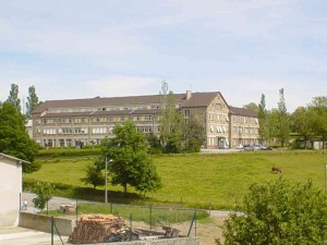 Stage escrime épée - Vue du collège