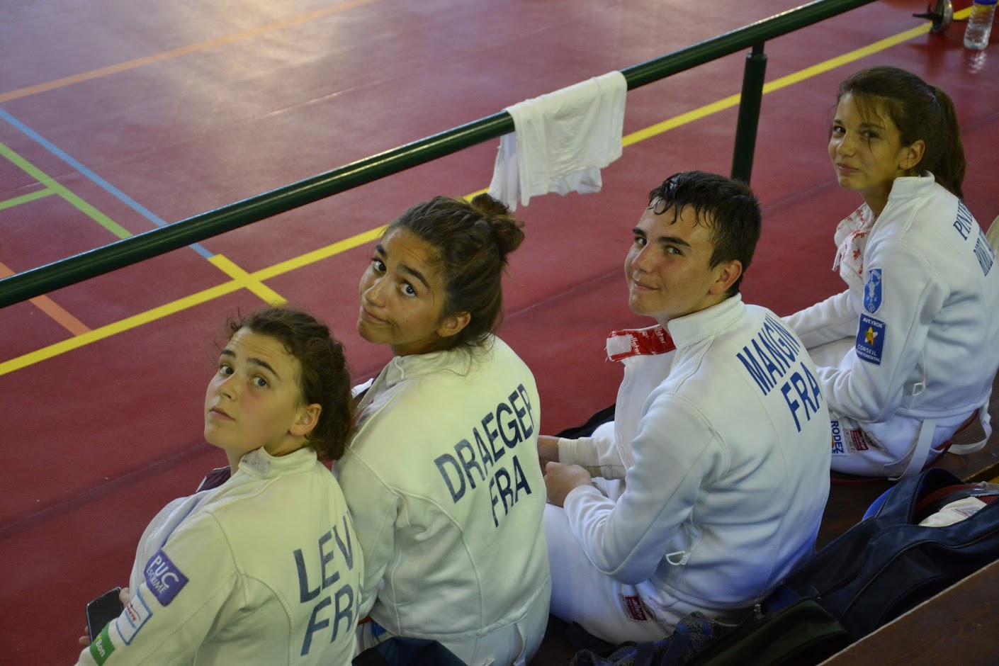 Fencing training camp in Naucelle - 2016